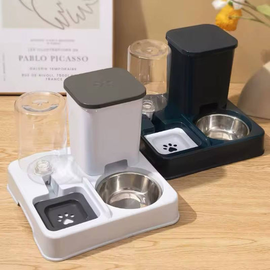 ALIMENTATORE AUTOMATICO | Set completo di 2 ciotole